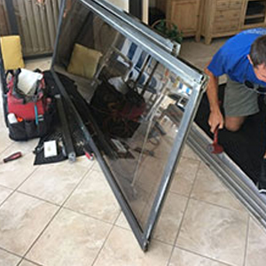 sliding glass door frame repair Mission Viejo